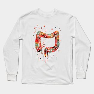 Lower gastrointestinal tract Long Sleeve T-Shirt